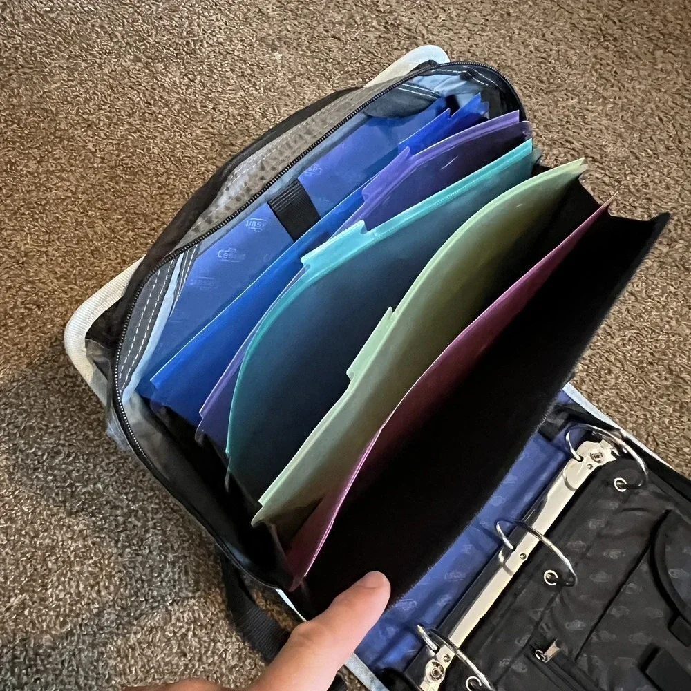 Case It Mighty Zip Tab 3 Ring Binder 3